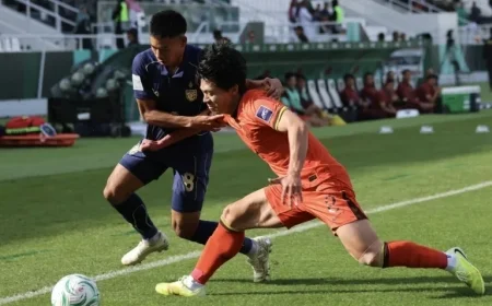 China Advances to AFC U23 Asian Cup Knockout Stage for First Time
