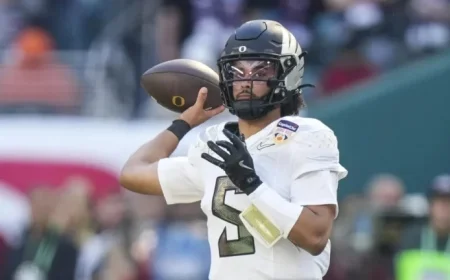 Dante Moore Stays with Oregon, Skips 2026 NFL Draft After Raiola’s Move