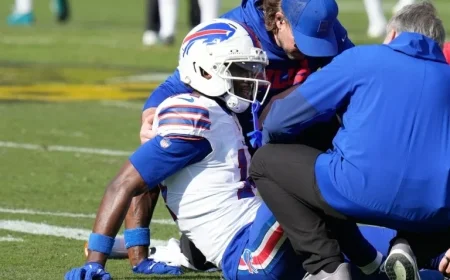 Bills Receiver Tyrell Shavers Played Through ACL Tear