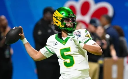Dante Moore Set to Return to Oregon for 2026 Season