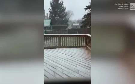 Chicago O’Hare Airport Halts Flights Due to Snowstorm