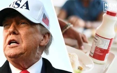 Whole Milk for Healthy Kids Act signed into law, restoring whole and 2% options to U.S. school cafeterias