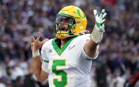 NFL Mock Draft 2026 (Jan. 14): Raiders circling a QB at No. 1 as Dante Moore’s return scrambles boards
