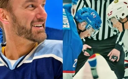 Real-Life Hockey Star Comes Out Amid Intense Rivalry