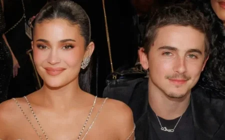 Timothée Chalamet Shares First Instagram Photo with Kylie Jenner