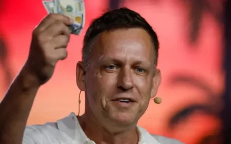 Peter Thiel Donates Millions to Oppose California Billionaire Wealth Tax