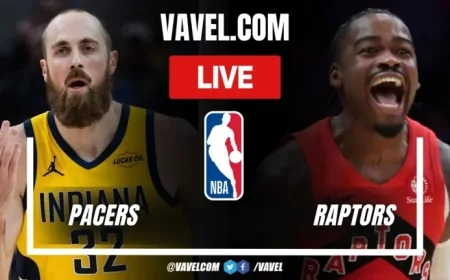 NBA Clash: Pacers vs Raptors Live Score Updates (18-39)