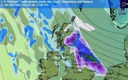 “UK Braces for Major ‘Beast from the East’ Snowstorm with 10 Inches Expected”