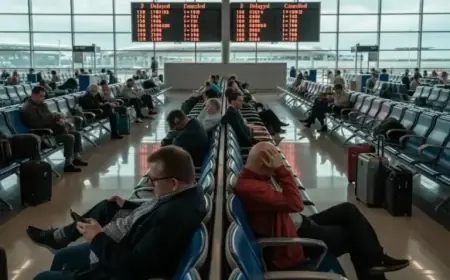 Airlines Face 151 Delays, 6 Cancellations Stranding Passengers in Middle East Airports