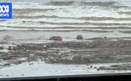 Storm Hits Great Ocean Road, Sweeping Cars into Sea: Emergency Alert