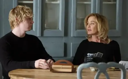 Evan Peters Discusses AHS Season 13 Cast, Welcomes Jessica Lange’s Return