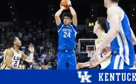 Moreno’s Clutch Win Propels Cats Over Tigers in UK Athletics