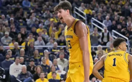Pistons Select Michigan’s Aday Mara in ESPN’s Latest NBA Mock Draft