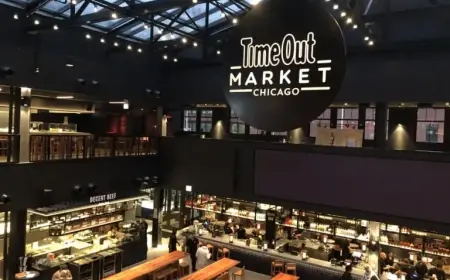 Time Out Market Shutters in Fulton Market