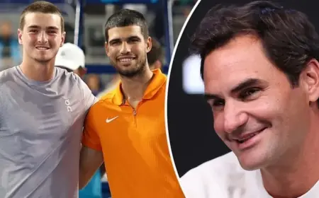 Roger Federer Returns to Melbourne, Challenges Brazilian Teen in Tennis Rivalry