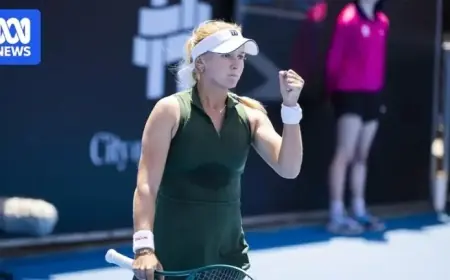 Aussie Wildcard Shocks Field, Reaches First Quarterfinal