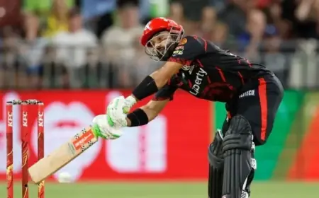Green and Maddinson Propel Thunder to Triumph as Renegades Retire Rizwan