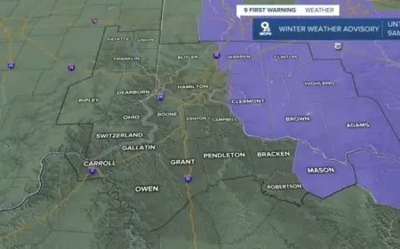 Winter Weather Alert in Effect Until 9 a.m.