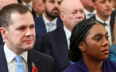 UK Opposition Leader Badenoch Fires Jenrick Over Defection Plot