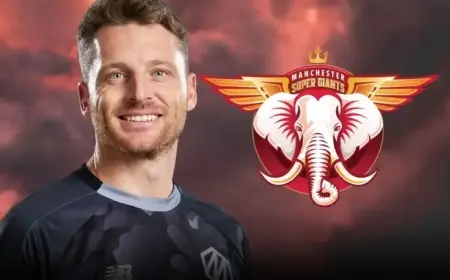Manchester Super Giants Retain Jos Buttler, Unveil New Elephant Logo in Rebrand