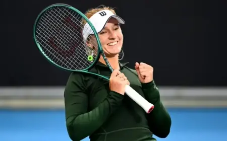 Preston Upsets Top Seed Raducanu in Hobart for Career-Defining Victory