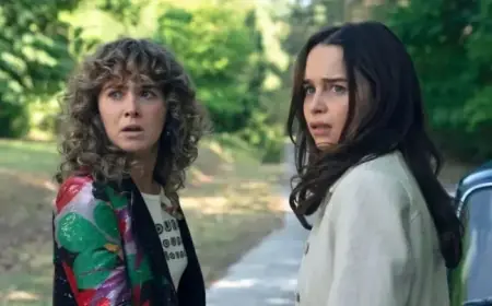 Emilia Clarke, Haley Lu Richardson Shine Bright in New Project