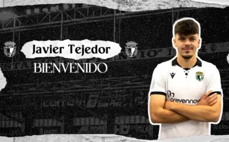 Javier Tejedor Joins Burgos CF B as New Central Defender