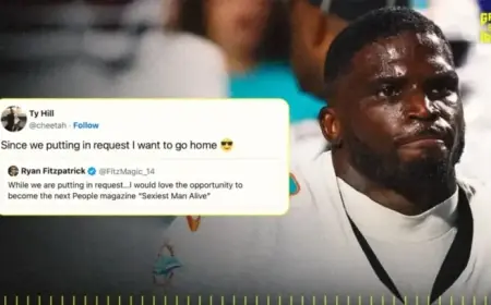 Tyreek Hill’s Mysterious Tweet Sparks Fan Speculation on Trade Destinations