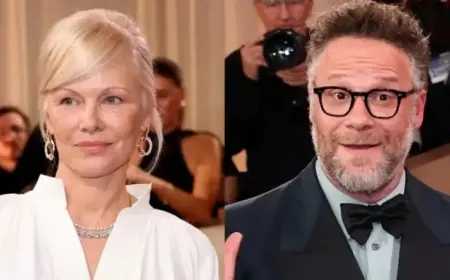 Pamela Anderson Describes Feeling Uncomfortable Near Seth Rogen at 2026 Golden Globes