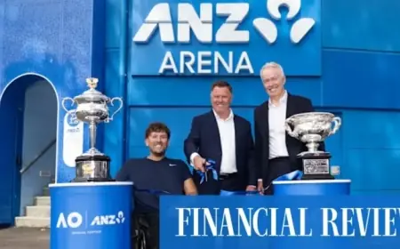 Australian Open Renames Court 3 to ANZ Arena