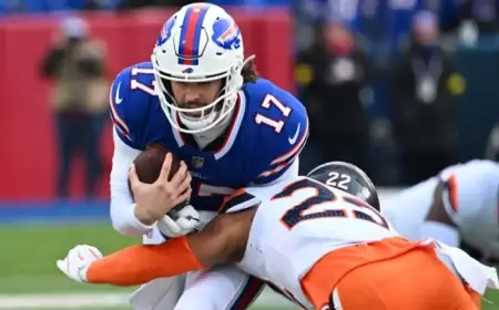 Broncos Gear Up for Bills Amid Josh Allen Injury Update