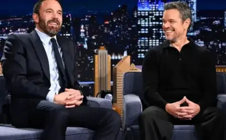 Ben Affleck’s Kids Prefer Visiting Matt Damon on Set over Their Dad