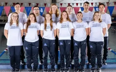 Swim & Dive Celebrates 12 Seniors at Friday’s Meet vs Mount St. Mary’s