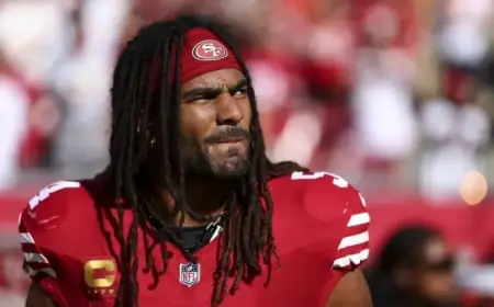 Fred Warner Out, Ricky Pearsall Doubtful for 49ers vs. Seahawks Game