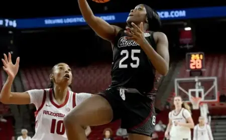 South Carolina Hosts Texas in Top-5 SEC Showdown