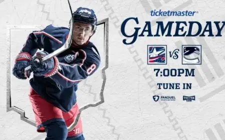 Blue Jackets Aim for Victory Against Visiting Canucks