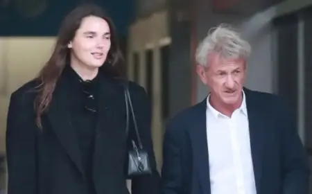 Sean Penn and Valeria Nicov Spotted Holding Hands in Santa Monica Stroll