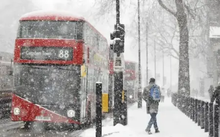 Arctic Blast Approaches: Snow Likely in London, Forecast Shows