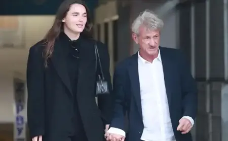 Sean Penn, 65, Steps Out with 30-Year-Old Girlfriend Post-Golden Globes