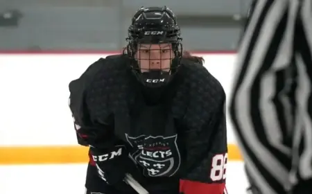 Nela Lopusanova Matches U18 Women’s Hockey Scoring Record for Slovakia