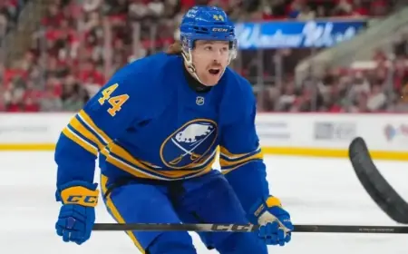 Sabres’ Forward Josh Dunne Sidelined 4-6 Weeks Due to Injury