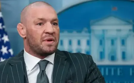 Conor McGregor Reacts to Dana White Halting UFC Fight with Michael Chandler