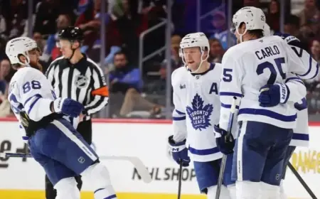Maple Leafs Triumph in OT, Extend Point Streak to 10 Games
