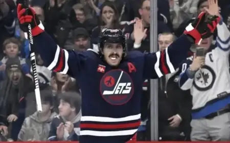 Scheifele Celebrates Milestone with Key Assist