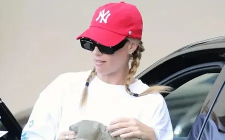 Margot Robbie Embraces Viral Sneaker Trend