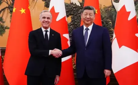 Carney Engages with China’s Xi in Beijing Meeting
