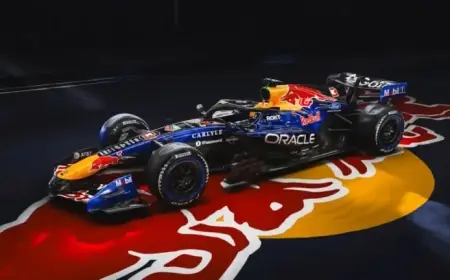 Red Bull Reveals Bold New Livery for 2026 F1 Season in Detroit