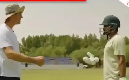 Babar Azam Trolled Online for Viral English Slip After Goosebumps Success