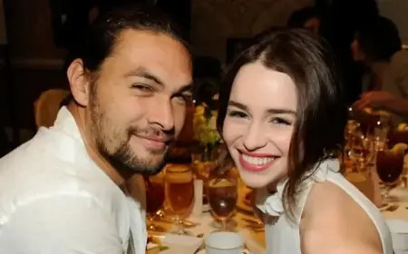 Emilia Clarke and Jason Momoa Reunite 15 Years After Game of Thrones Premiere