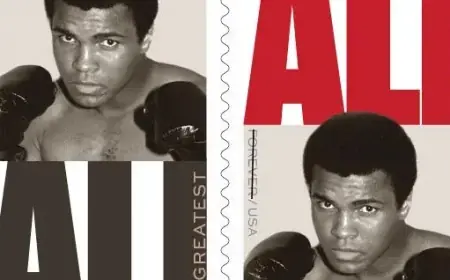 US Honors Muhammad Ali with Forever Stamp, Reversing Past Government Stance